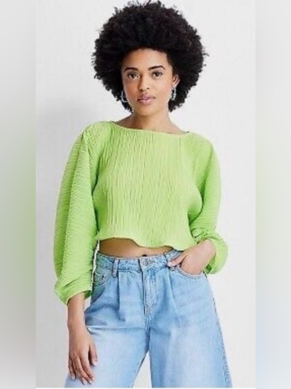 Future Collective by Gabriella Karefa-Johnson Cropped Shirt